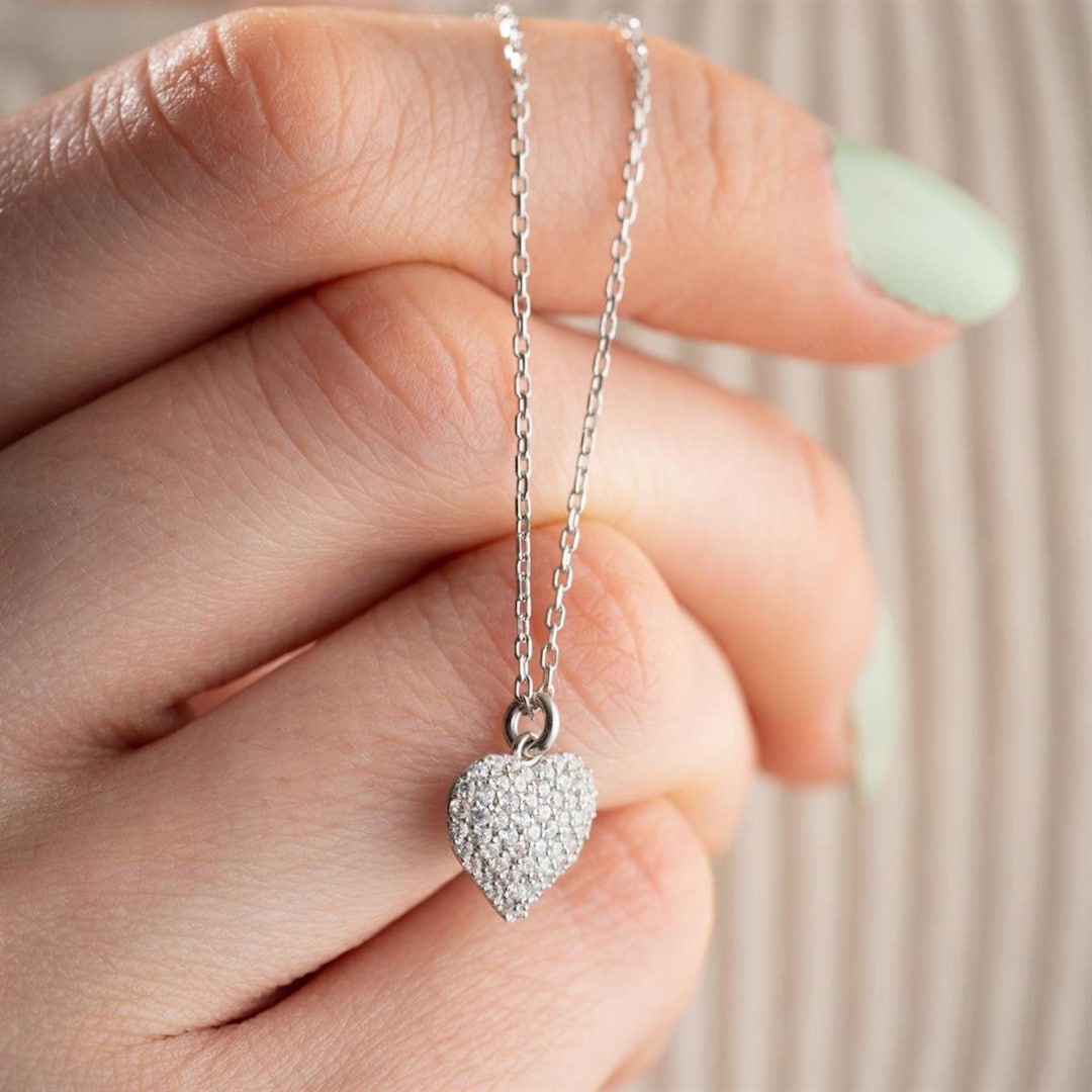 sterling-silver-cz-heart-necklace-diamond-style-wedding-necklace