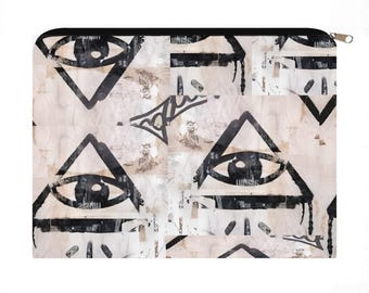 Travel Makeup Pouch Evil Eye Good Luck All Seeing Eye Travel Tote Organization Accessory Bag