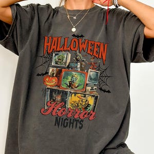 Comfort Colors® Halloween Horror Nights Shirt,Halloween Shirt,Halloween Horror Movie Shirt,Halloween Party,Halloween Gift, Halloween party