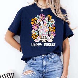 Frohe Ostern Shirt, Frauen Ostern Shirt, Kaninchen Shirt, Häschen Shirt, lustiges Ostern Shirt, Oster Geschenk, Frauen T-Shirt, Kinder Ostern T-Shirt