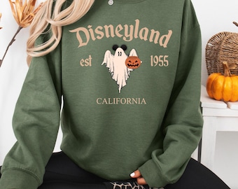 Sudadera Disneyland Est. 1955, Sudadera Disneyland, Sudadera Halloween Disneyland California, Sudadera Mickey y sus amigos, Sudadera Halloween
