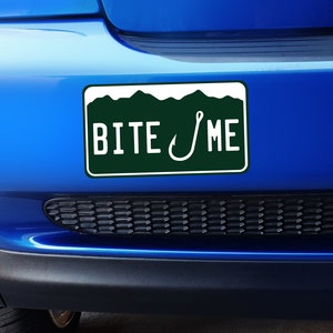 Bite Me - Small Colorado Fishing Bumper Sticker