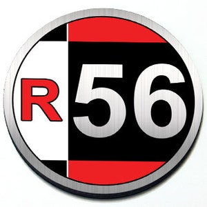 R56 - Grill Badge for 2nd Gen MINI Cooper Hatchback 2007-2013