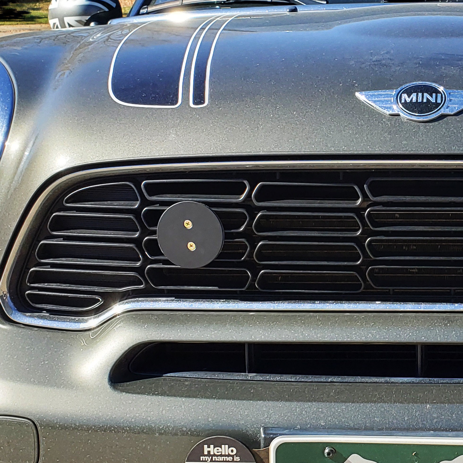 Buy Single Grille Badge Holder for MINI Cooper Online in India Etsy