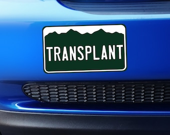 Transplant - Small Colorado Bumper Sticker