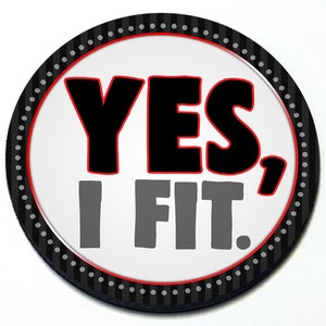Yes I Fit - Magnetic Grill Badge for MINI Cooper