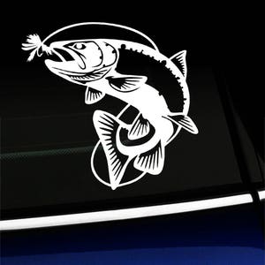 Jumping Trout - Decal