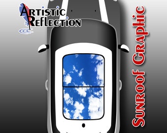 Clouds - Sunroof Graphic for MINI Cooper