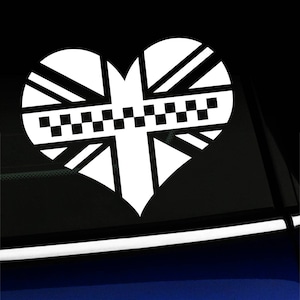 Black Jack Heart Decal - Choose your color!