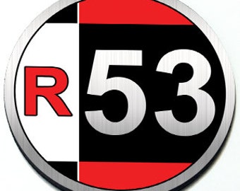 R53 -  Grill Badge for 1st Gen MINI Cooper S Hatchback 2002-2006