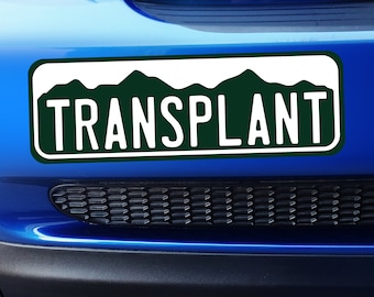 Transplant - Large Colorado Bumper Sticker