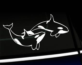 Orcas - Killer Whales decal