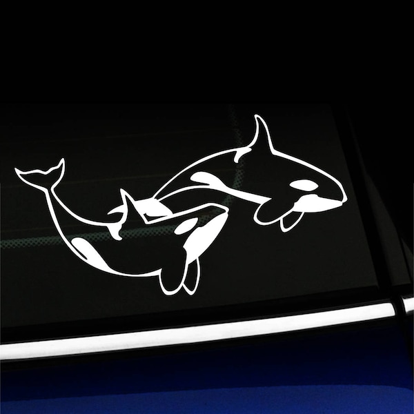 Orcas - Killer Whales decal
