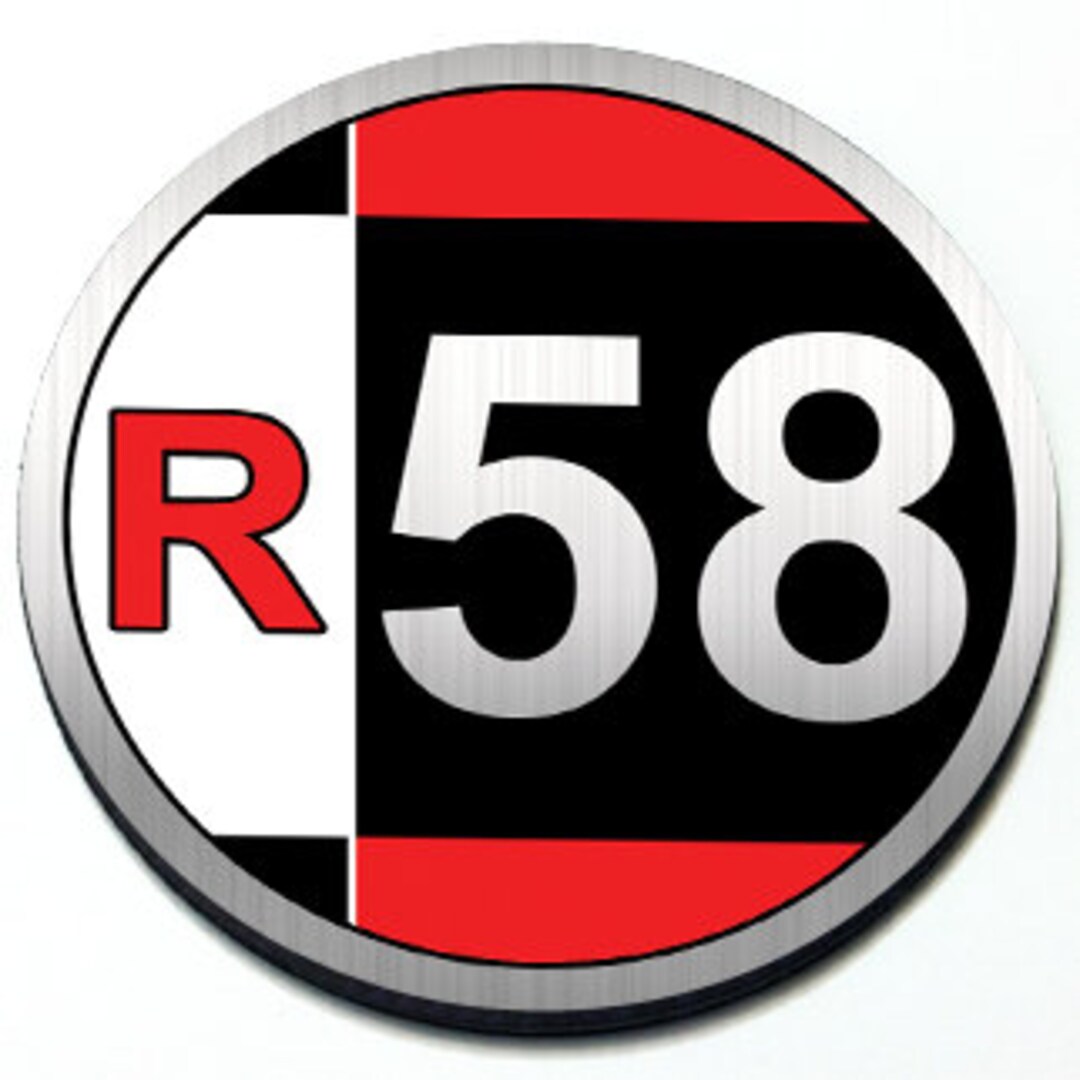 R58 - for 2nd Gen MINI Cooper Coupe 2012-2015 - Grill Badge - Etsy
