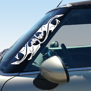 Dragon A Pillar Graphics - Set of 2 Decals for MINI Cooper R50 R52 R53 R55 R56 R57 R58 R59 R60 R61 F54 F56 F57 F55 F602