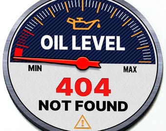 Oil Level 404 Not Found - Magnetic Grill Badge for MINI Cooper