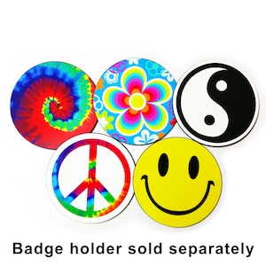 Badge Groovy Set - Magnetic Grill Badges for MINI Cooper