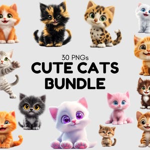 Pacote de clipart de gatos fofos png, clipart de gato fofo, clipart de gato feliz, gato png, clipart de gatinho, clipart de gato de desenho animado, clipart de gato engraçado png