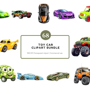 Akwarela Zabawkowy Samochód Clipart, Zestaw Zabawkowy Samochód Clipart, Samochód png, Samochody Clipart, Samochód sportowy Clipart, Luksusowy Samochód Clipart png, Monster Car Clipart