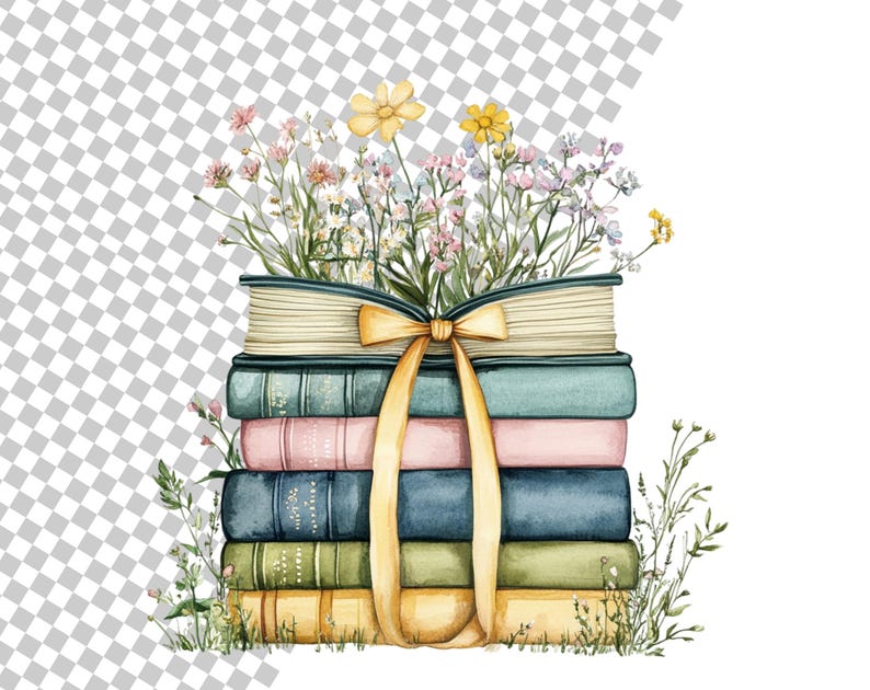 clipart
PNG
flower book clipart
floral book clipart
book with flowers
watercolor
booklover
bookshelf clipart
book clipart
wildflower
library
books
literature clipart