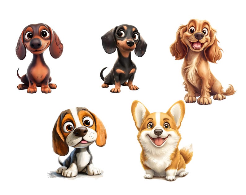watercolor clipart
quirky animals
quirky clipart
whimsical clipart
whimsical animal png
funny animals png
quirky sublimation
dog clipart bundle
quirky dog clipart
quirky dog png
whimsical dog png
funny dog clipart
silly dog png