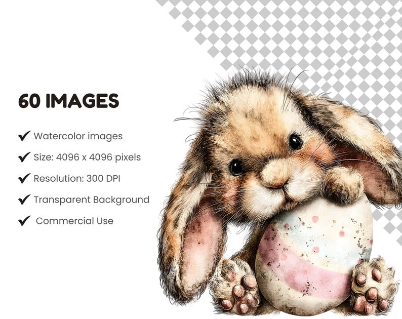 Whimsical Easter bunny clipart featuring a cute bunny in a playful spring style.
Whimsical bunny Easter clipart with pastel colors for spring and holiday designs.
Cute whimsical Easter bunny PNG clipart for cards, invitations, and crafts.
Playful Easter bunny clipart illustration for children’s projects and printables.
Whimsical Easter bunny clipart with charming details for seasonal digital designs.