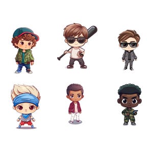 Stranger character clipart featuring mysterious illustrated characters for creative projects.
Unique stranger character illustrations clipart set for digital art and designs.
Character clipart with quirky and mysterious style for storytelling and crafts.
Stranger-themed character clipart for digital projects, printables, and artwork.
Illustrated stranger character clipart with expressive details for creative use.
