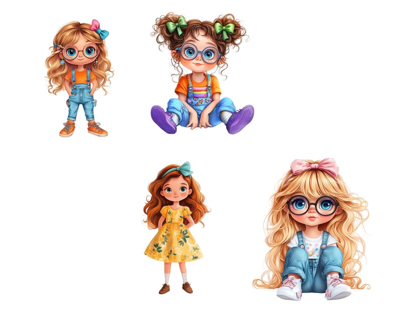 cute girl clipart
little girl art
quirky girl art
big eye clipart
cartoon girl jpg
girl with glasses
whimsical clipart
digital girl art
bow girl clipart
kawaii girl png
sublimation girl
kids clipart pack
girly png bundle