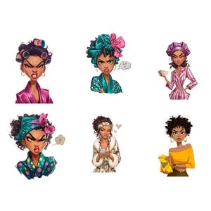 Sassy Black women clipart featuring confident and stylish illustrated characters.
Sassy Black women clipart digital download with bold, empowering illustrations.
Empowering sassy Black women clipart set perfect for stickers, planners, and designs.
Sassy Black women clipart illustrations celebrating confidence and personality.
Sassy Black women clipart digital bundle for creative projects and printables.