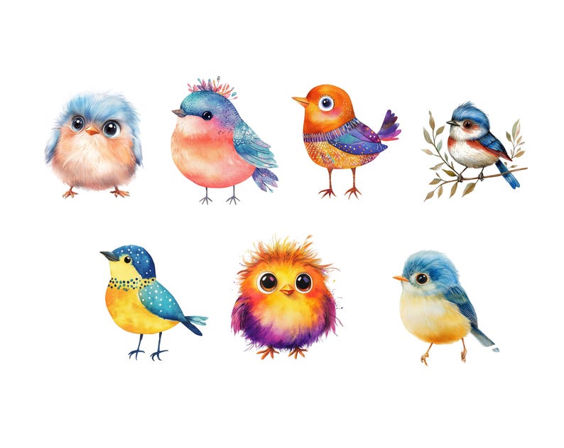 Whimsical Bird
Funny Bird Clipart
Crazy bird clip art
cute bird png
cartoon bird faces
Watercolor Clipart
watercolor birds
funny bird png
Bird scrapbook image
Quirky Bird
birds png
cartoon birds
Instant download