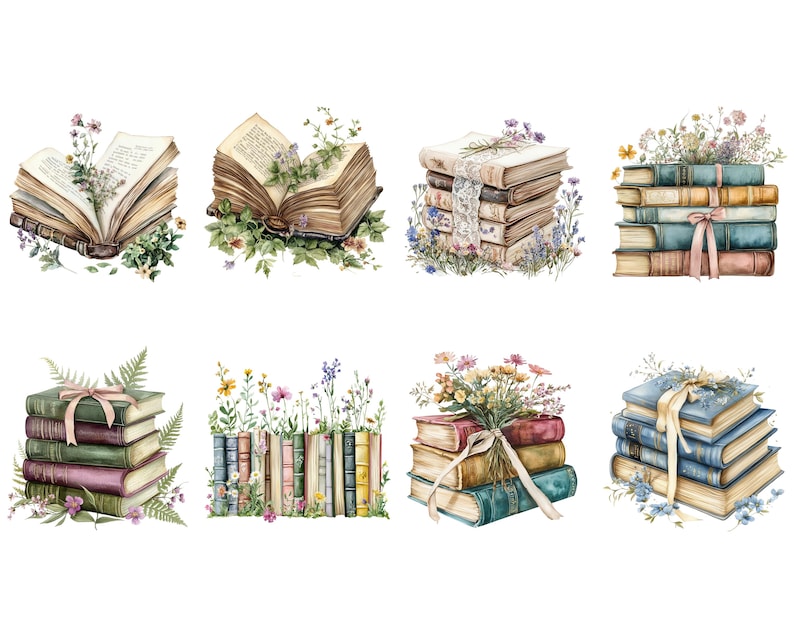 clipart
PNG
flower book clipart
floral book clipart
book with flowers
watercolor
booklover
bookshelf clipart
book clipart
wildflower
library
books
literature clipart
