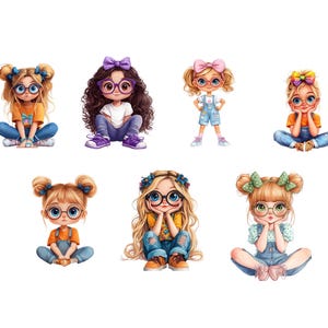 cute girl clipart
little girl art
quirky girl art
big eye clipart
cartoon girl jpg
girl with glasses
whimsical clipart
digital girl art
bow girl clipart
kawaii girl png
sublimation girl
kids clipart pack
girly png bundle