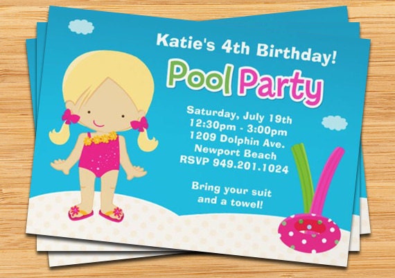 Etsy Invitations Kids Party 7