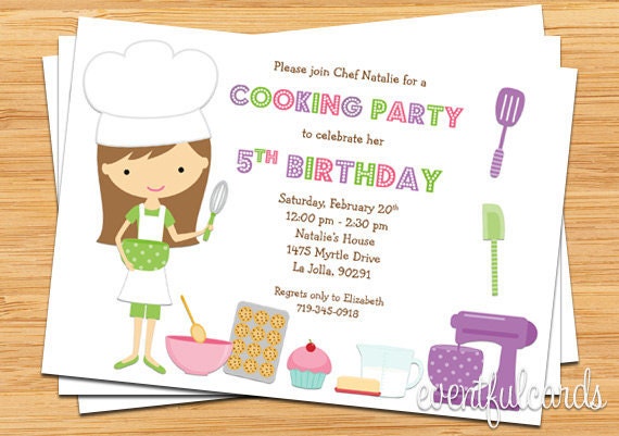 Etsy Invitations Kids Party 5