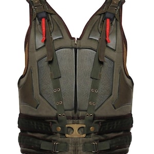 Bane Vest Dark Knight Jacket Bane Halloween Men Hardy Inspired Bane Vest Jacket for Superhero Fans Perfect Bane