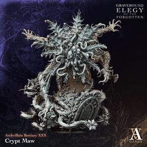 Crypt Maw | Archvillain Games | Resin Miniature