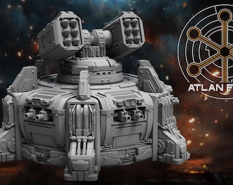 Assault Bastion | Atlan Forge | Space Soldiers Proxy Resin Miniature