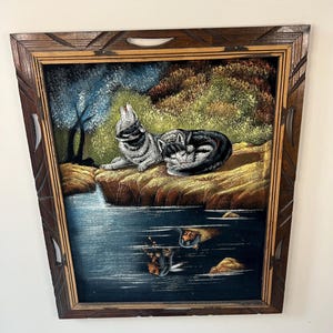 Native America Velvet Painting - Etsy