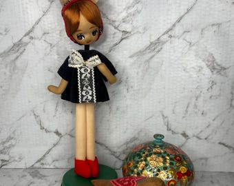 かわいいヴィンテージの大きな目の日本の人形 - Etsy 日本