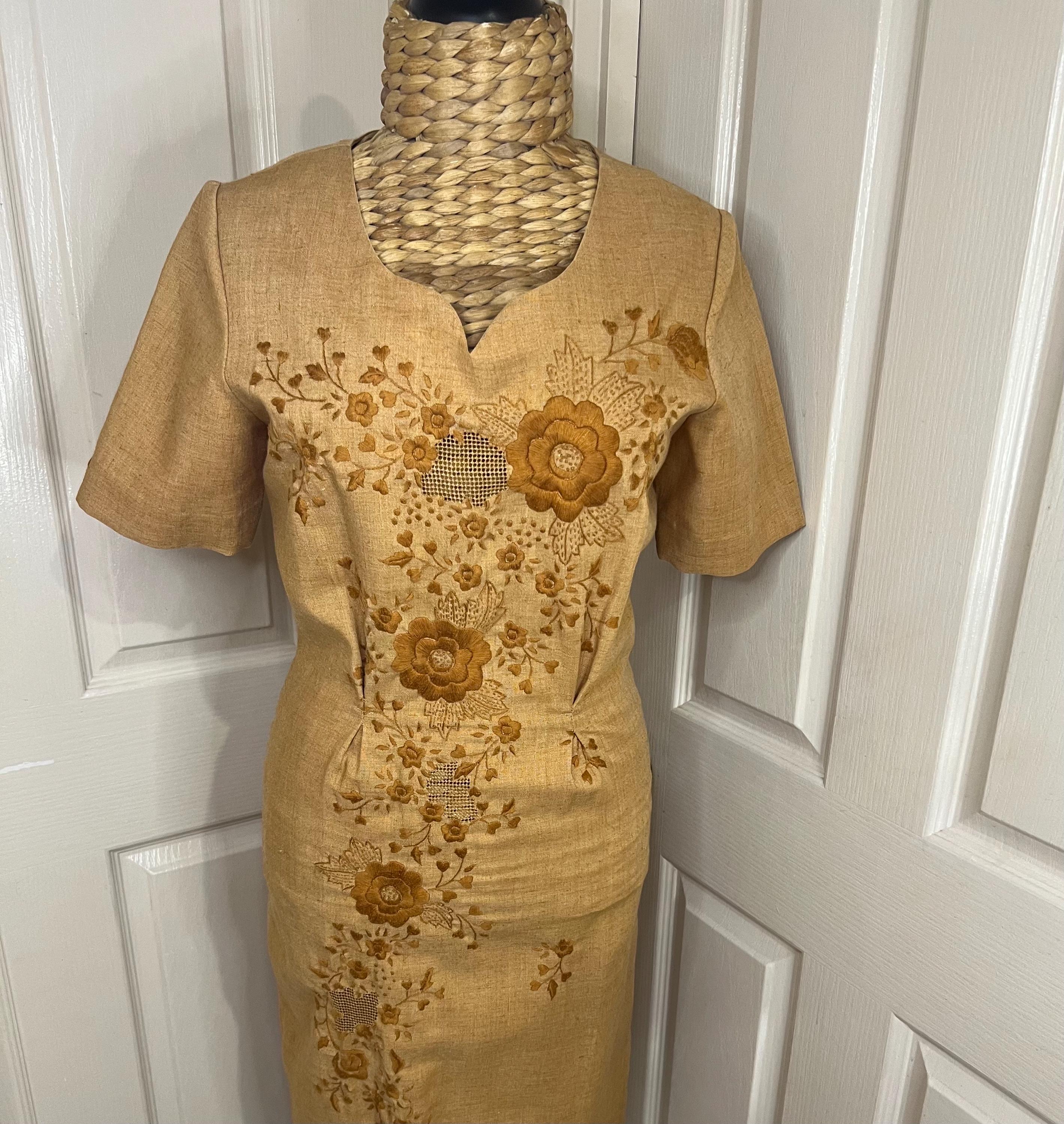 70s Wiggle Dress - Etsy