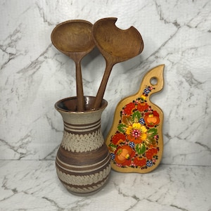 1970s vintage studio signed pottery by Dennis Chapman