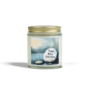 Aromatherapy Candles - Time Well Paused, Perfect for Relaxation, Stress Relief, Home Decor, Gifts, Self Care