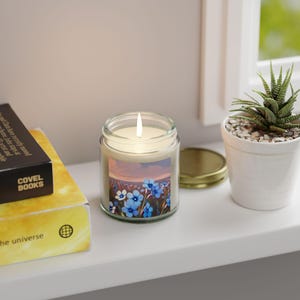 Floral Scented Candles | Relaxing Home Decor, Eco-Friendly Gift, Aromatherapy, Cozy Atmosphere, Perfect for Any Occasion