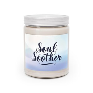 Soul Soother Scented Candle, Relaxing Home Fragrance, Aromatherapy Gift, Meditation Candle, Self-Care Décor, Eco-Friendly Candle