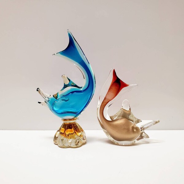 Murano Glass Fish Etsy