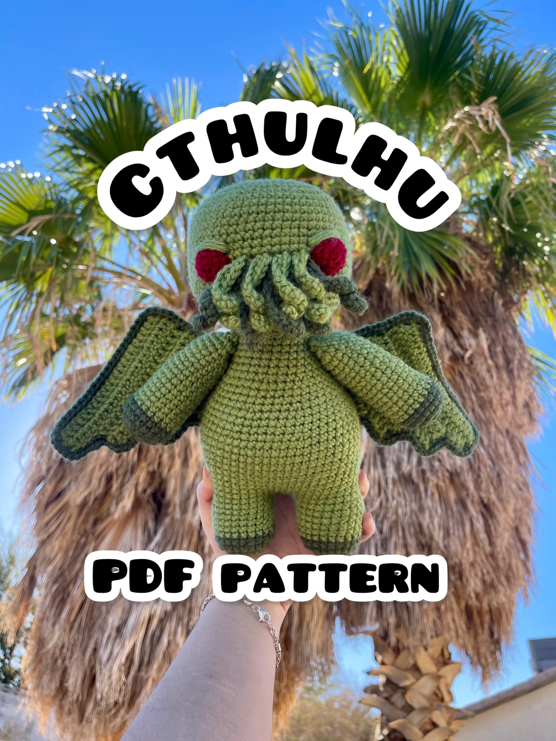 15 Cthulhu Crochet Patterns for Lovecraftian Amigurumi, Plushies, and Gifts 11 Crochet Cthulhu