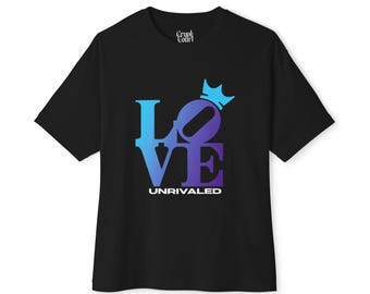 Unrivaled "Philly Love" Oversized Boxy Tee