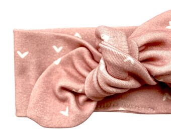 Boho Adorable ToddlerLittle Girl Head Wrap Organic Stone Grey Head Wrap Organic Baby Bow Grey Arrow Baby Head Wrap Bow Headband