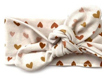 Boho Adorable ToddlerLittle Girl Head Wrap Organic Stone Grey Head Wrap Organic Baby Bow Grey Arrow Baby Head Wrap Bow Headband