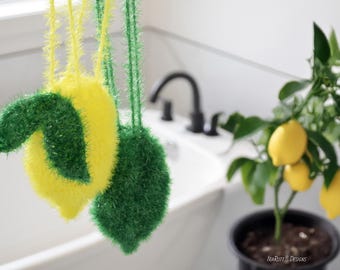 Lemon and Lime Soap Saver Crochet Pattern – Instant PDF Download